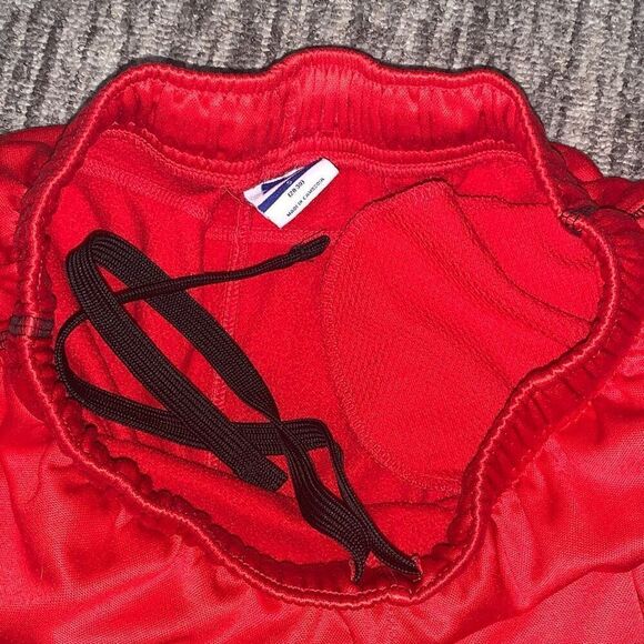 Starter Mens Size Small Pullon Athletic Track Pants Red Drawstring Waistband - Picture 4 of 7